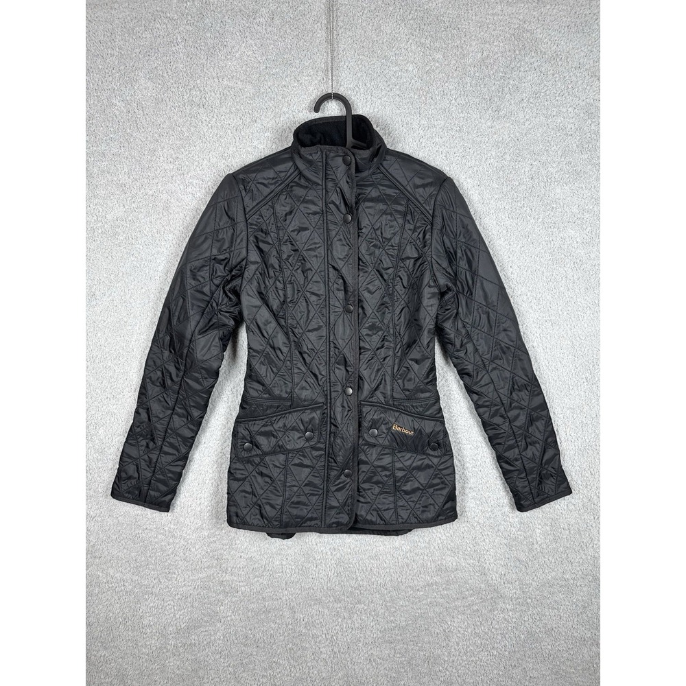 Barbour Dark Quilted Utility Jacket